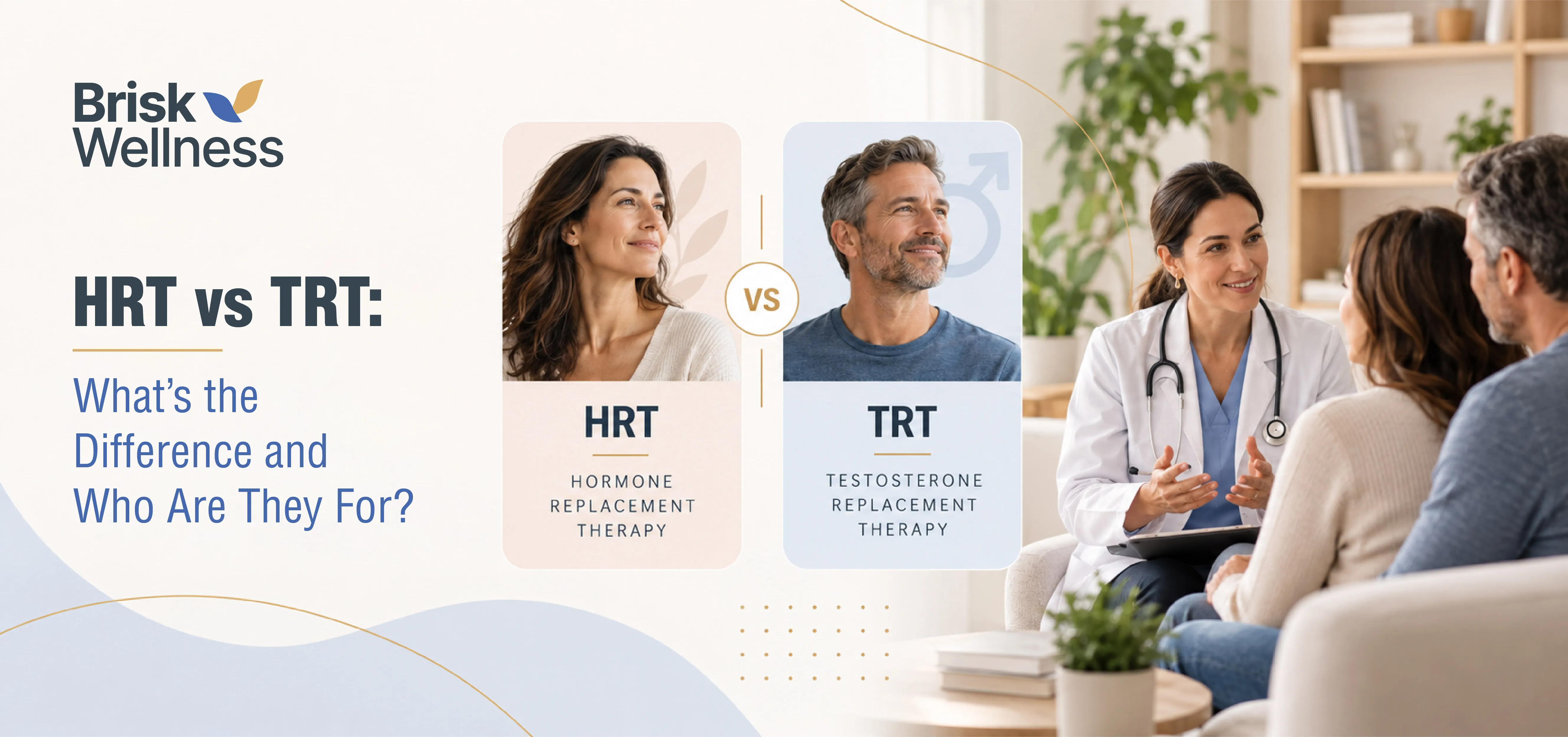 HRT vs TRT: What’s the Difference and Who Are They For?